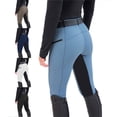 thumbnail image 2 of Sonducket Pantalones de equitación transpirables y agradables para la piel para paseos cómodos Durabilidad de los pantalones ecuestres Prendas para la parte inferior del cuerpo blanco M, 2 of 6