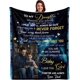 thumbnail image 1 of LHSHID Gifts for Daughter from Dad to My Daughter Blanket from Dad Adult Daughter Gifts for Birthday Christmas Father to Daughter Super Soft Cozy Flannel Throw Blanket 60x80in, 1 of 6