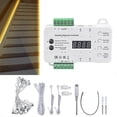 thumbnail image 5 of Induction Controller Automatic Staircase Light Step Lighting Controller Brightness Adjustable No Wiring Required, 5 of 5