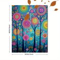 thumbnail image 3 of Abstract Mandala Tree Canvas Wall Art，Living Room Kitchen Hallway Decor, 3 of 8
