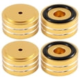 thumbnail image 3 of 4Pcs 40X20mm Aluminum HIFI AMP Speaker Isolation Stand (Gold), 3 of 5