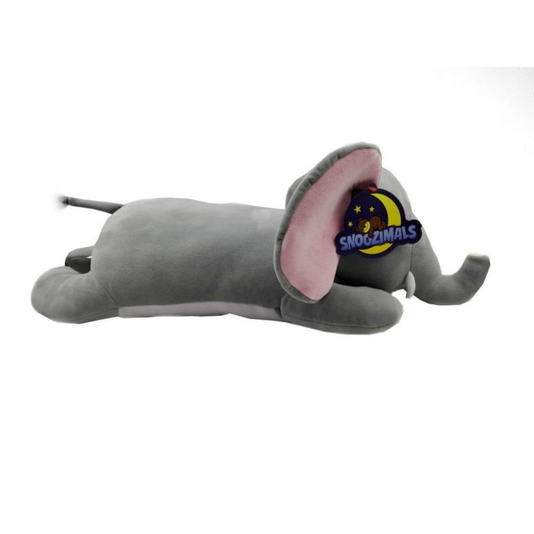 Go Games Snoozimals Eli the Elephant Plush 20in Walmart