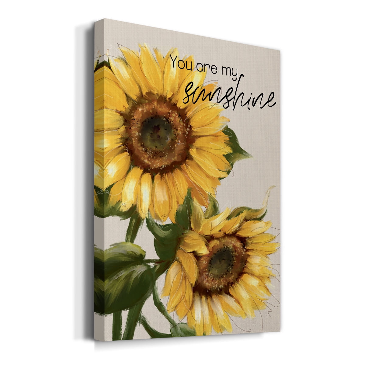 You Are My Sunshine Premium Gallery Wrapped Canvas - Ready to Hang