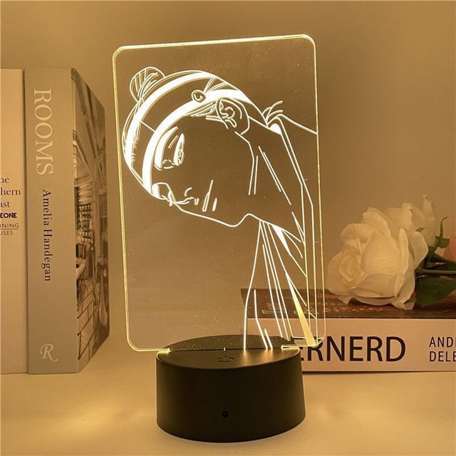 Luz nocturna Cauros Higes 3D LED que cambia de color para niños