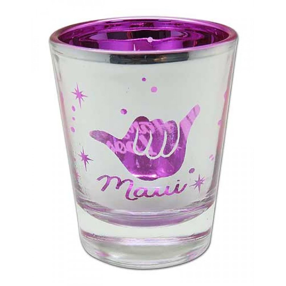 Hawaii Shot Glass Metallic Hang Loose Maui
