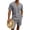 Dark Gray, variant on BLTIBY Mens Summer Linen 2 Piece Outfits V Neck Short Sleeve T-Shirts and Drawstring Shorts Casual Loose Beach Loungewear with Pockets Dark Gray XXL