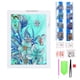 thumbnail image 2 of Decoración del hogar, pintura de diamantes con patrón de flores, artesanía de bricolaje, pintura de diamantes, innovación moderna, 2 of 14