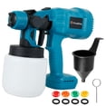 thumbnail image 1 of Vaporisateur de Peinture Outil de Pulvérisation Électrique 800 ml Outil de Pulvérisation de Peinture Professionnel avec 4 Embouts Pulvérisation à Main Accessoires d'Outil Haute Puissance Kit de Pulvérisation Réglable pour Peinture Extérieure et Domestique, 1 of 10
