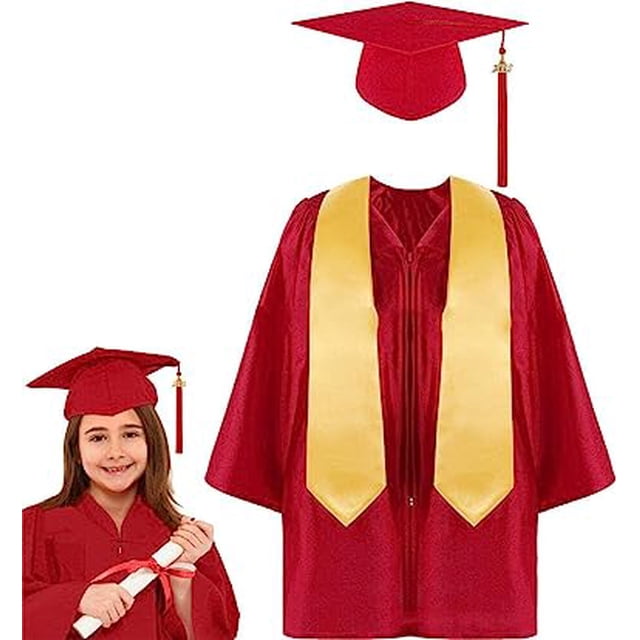 Conjunto de toga y birrete de graduación NQ unisex Accesorios de traje de graduación