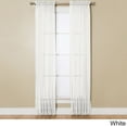 thumbnail image 3 of Miller Curtains Single Panel Angelica 84 x 59 Inches Polyester Window Curtain, Ivory, 3 of 5