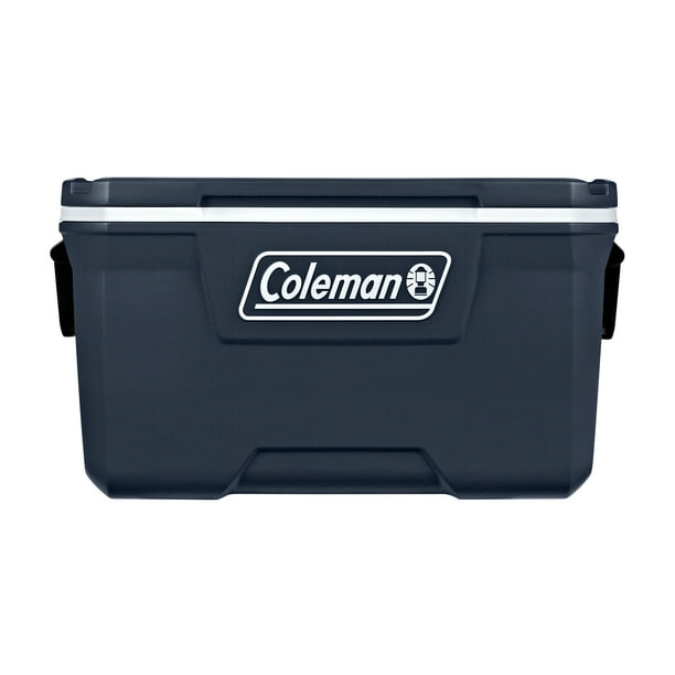 Coleman 316 Series 70Quart Hard Ice Chest Cooler, Blue Nights