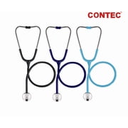 Contec Cardiology Stethoscope Single Head Heart Lung Sound Listening Doctor Nurse
