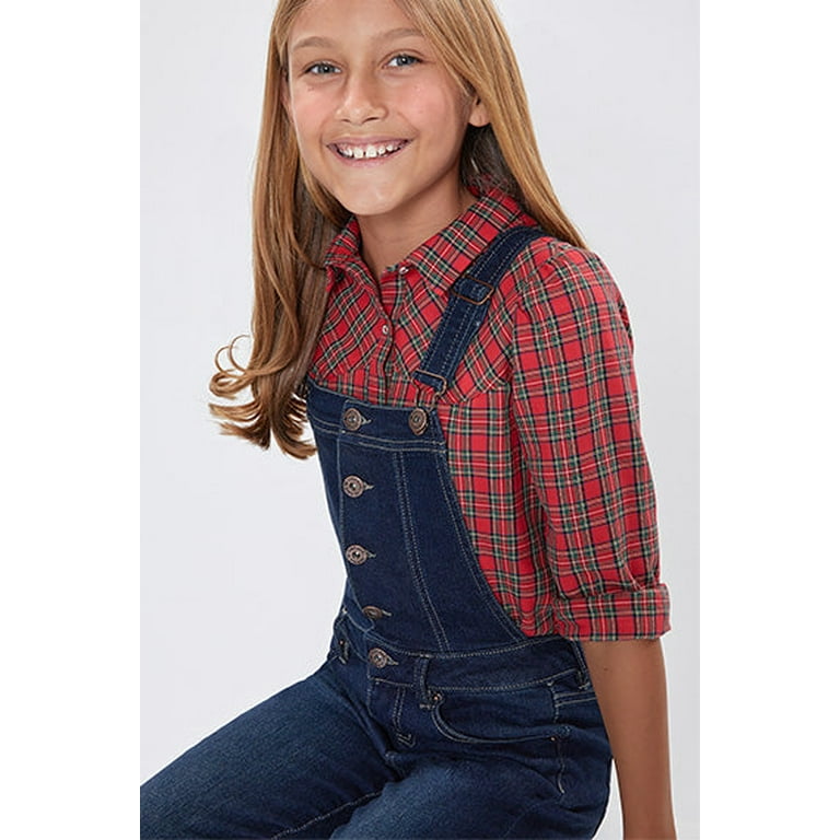 Girls skinny overalls sale