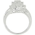 thumbnail image 2 of 1 Carat T.W. Diamond 10kt White Gold Fashion Right-Hand Ring, 2 of 3