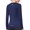 Blue, variant on Baleaf Women's Running Workout Shirts Long Sleeve T-Shirt Quick Dry Black S