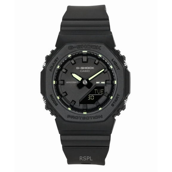 Casio G-Shock Analog Digital Bio-Based Resin Black Dial Quartz GMA-P2100SA-1A2 200M Women's Watch