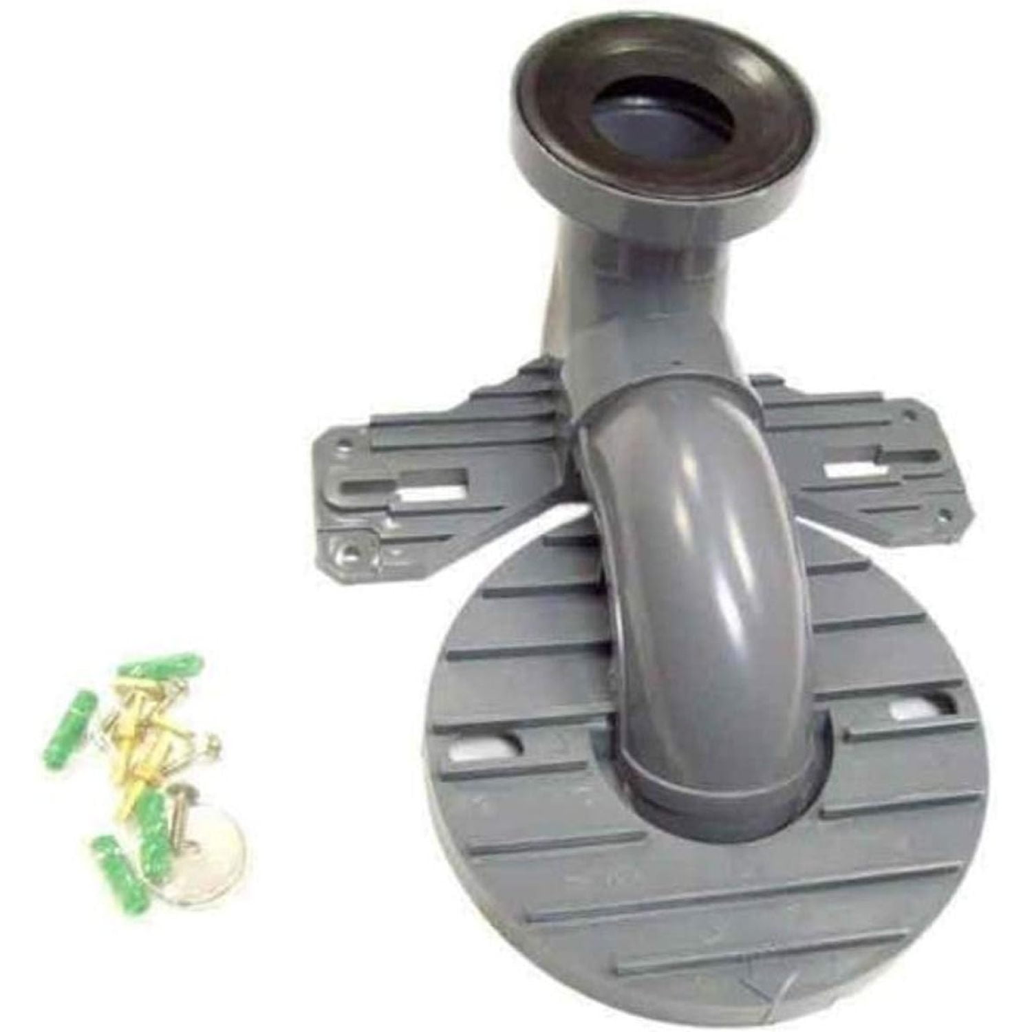 Modern Grey 12" UniFit Toilet Rough-In Adapter