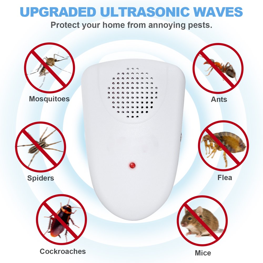 Portable Ultrasonic Waves Pest Repeller Mouse Repellent Electronic Pest