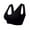 301#Black, variant on Sports Bra for Women, Longline Padded Strappy Sports Bras Medium Support Yoga Gym Running Workout Crop Tank Tops