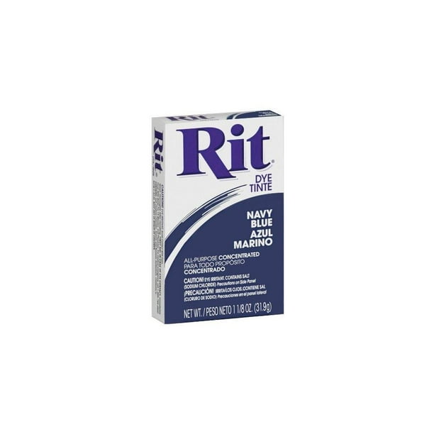Rit All-Purpose Powder Dye, Navy Blue - Walmart.com - Walmart.com