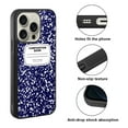 thumbnail image 2 of WIRESTER Shockproof Soft Rubber Cover Case for Apple iPhone 16 Pro 6.3" 2024, Blue Composition Book, 2 of 5