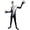 Black & White, variant on Joyfy Scary Shadow Costume for Kids, Full Bodysuit Skin Costume for Toddlers Scary Halloween Costume Party Fancy Dress Up Age up to 12 Years