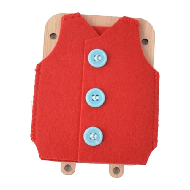 Busy Board Parts Travel Toy Learning Toy Developmental Toy Portable Sensory Toys vest