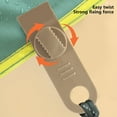 thumbnail image 3 of Yaoyar 10pcs Tarp Clips Clamps Heavy Duty Lock Grip with Bungee Cords, Shark Shade Backdrop Cloth Tent Large Clip Hook Accessories for Garden Outdoor Pool Tarp Tie Downs Canvas Solar Cover RV Awning, 3 of 8