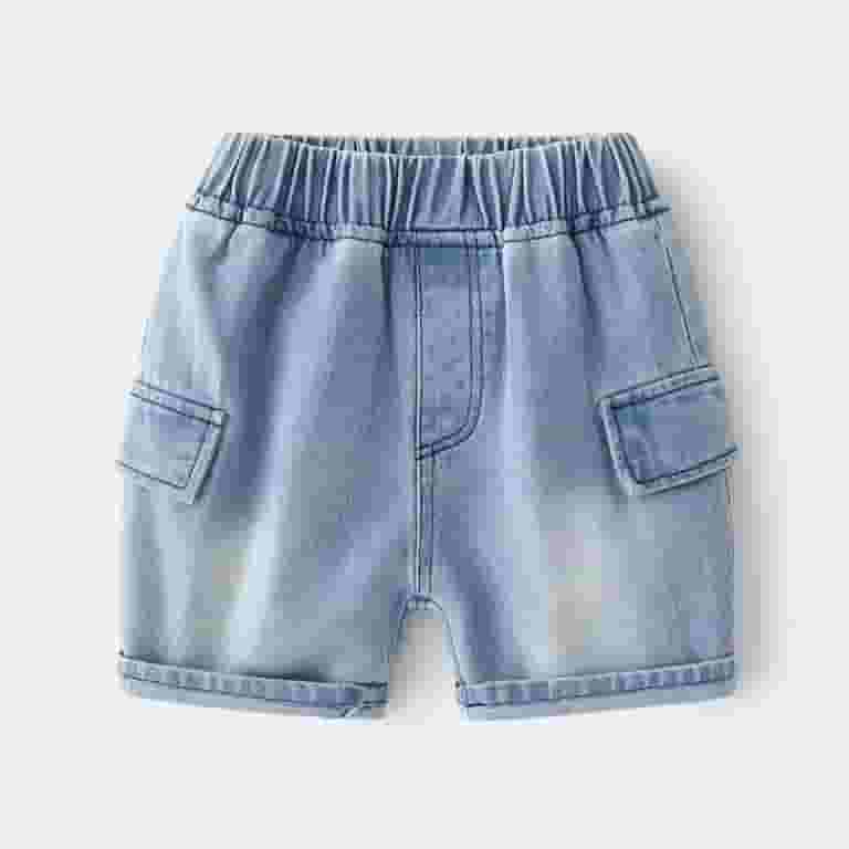 早割ex Jeans Kids Toddler KYAIGUO Shorts Elastic Summer Boys for Boys