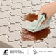 thumbnail image 2 of Juego de 2 Tapete para Cocina, Antifatiga y Acolchonados con Base Antideslizante Estriada, Alfombras Impermeables y Ergonómicas para Estar de Pie,Tapete Baño (44x75cm + 44x150cm,Beige), 2 of 7