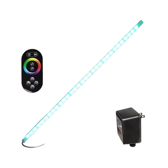 HALF OFF PONDS LumiNight Pond and Landscape Lighting - 36" Color Changing Low-Voltage Light Bar (w/ remote)