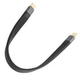 thumbnail image 2 of Cable tipo C a tipo C, transferencia de datos macho de 10Gbps, carga rápida PD100W, línea de proyección HD FPC 4K 60Hz, 2 of 8