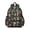 Mushroom and Dragonfly, variant on Mushroom and Fairy Black Pattern Backpack for School, Cute School Bag with Adjustable Shoulder Straps and Padded Back, 13.4"x11"x4.7"