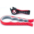 thumbnail image 4 of Jar Opener for Seniors with Arthritis,Jar Opener for Weak Hands,5-in-1 Bottle Opener,4-in-1 Can Opener\\u2026 (Red), 4 of 5