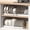 White, variant on TEAMD Expandable Pot Lid Organizer,Expandable Pot and Pan Organizer for Cabinet,Dish Drainboard, and Pull-Out Drawer,Plates, Platters, Bakeware,White