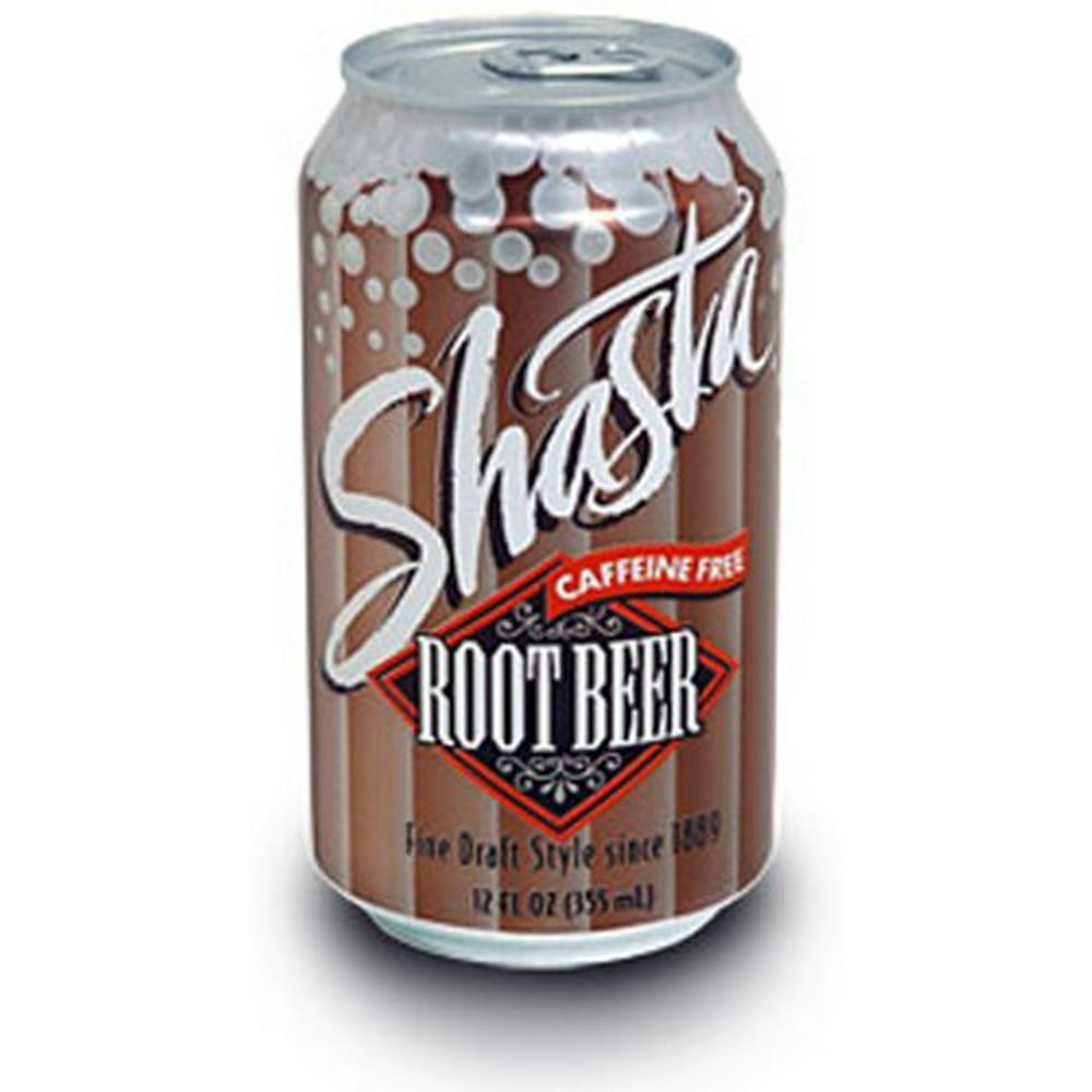 Shasta Root Beer Soda, 12Ounce Cans (Pack of 24)