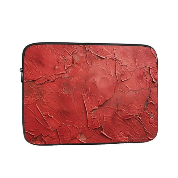 Red Oil Pattern Laptop Sleeve Bag Compatible With MacBook Air / Pro iPad MateBook Tablet Surface HP Lenovo Dell ASUS Acer Laptop Computer Protective Size: 10 inch