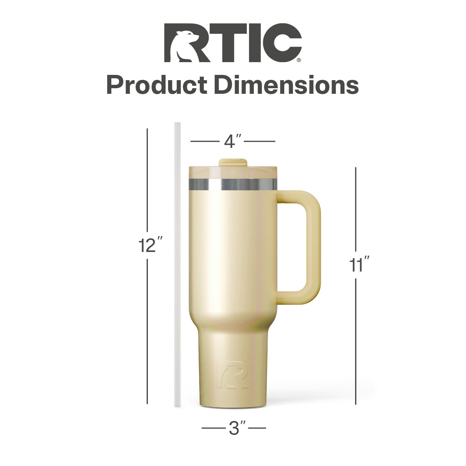 Rtic Road Trip Tumbler, 40 oz, Ceramic Lined photo 7