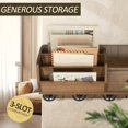 thumbnail image 2 of Key Holder Wall Mount Mail Organizer Wall Mount with Storage Hooks and Drawer for Modern Farmhouse Decor Mail Organizer Wall Mounted for Rustic Apartment Essentials (), 2 of 6