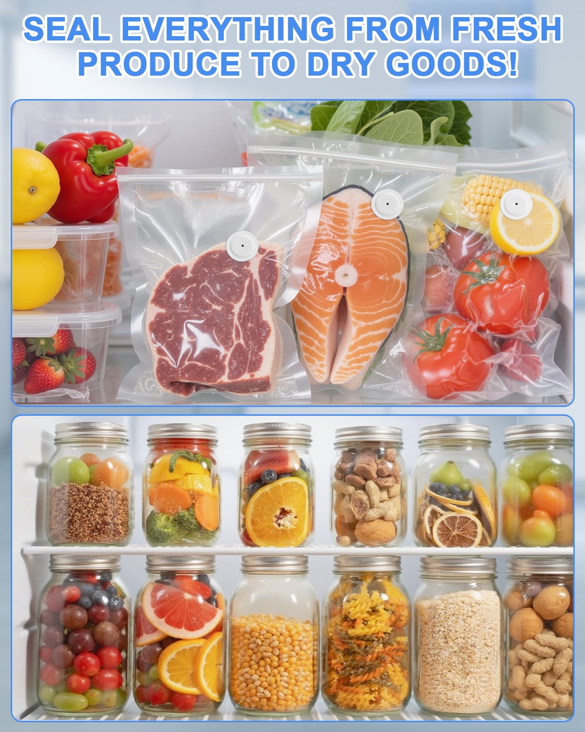 Handheld Vacuum Sealer for Food Vacuum Sealer Machine
