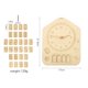 thumbnail image 5 of Rompecabezas de reloj de madera,juego de bloques de madera rompecabezas de reloj de madera,interacción de juguetes educativos montessori,bloques de números rompecabezas juguetes de madera, 5 of 5