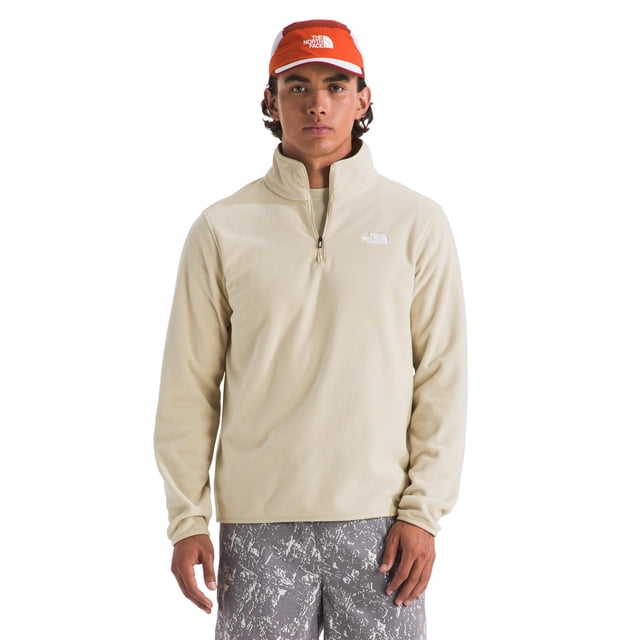 Chaqueta The North Face Glacier Fleece con cierre de un cuarto Desert