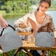 thumbnail image 4 of Bolsa térmica aislante para almuerzo para mujer y hombre | Lonchera reutilizable de alta capacidad con forro de papel aluminio | Térmica, a prueba de fugas | Bolso portátil para trabajo, oficina, 4 of 6