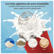 thumbnail image 2 of Vaso Shaker  Bloosom Acero Inoxidable Shaker Gym Proteina Rojo, 2 of 4