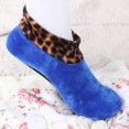 thumbnail image 3 of Puntoco Clearance Women'S Winter Warm Leopard Bed Non Slip Home Indoor Non-Slip thermal Socks, 3 of 6