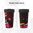 thumbnail image 3 of Saiise Geometry Dash Print Travel Coffee Mug 16oz,Insulated Coffee Mug to Go,Reusable Coffee Travel Mug with Seal Lid,Vacuum Stainless Steel Coffee Cups for Hot/Ice Coffee Tea, 3 of 8