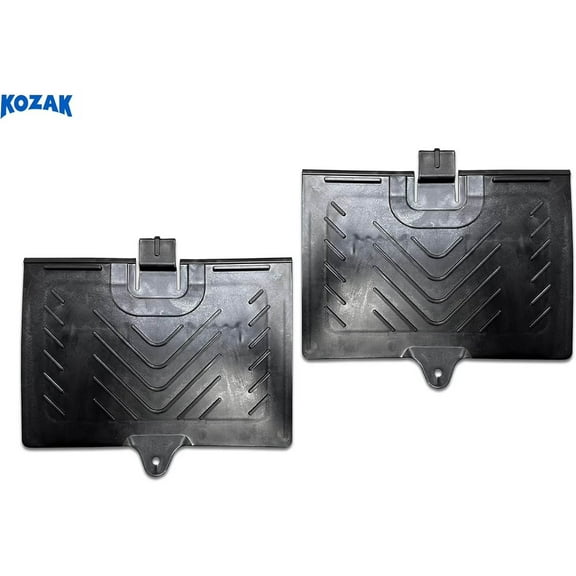 Kozak Black Covers Fits Mudguard Liner Fenders Set, Compatible with T680 2013-2021