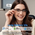 thumbnail image 2 of AI Translation Smart Glasses with 164+ Language, Bluetooth Glasses with Photochromic Lenses for Men&Woman, Ideal Gift for Office/Travel, 2 of 6