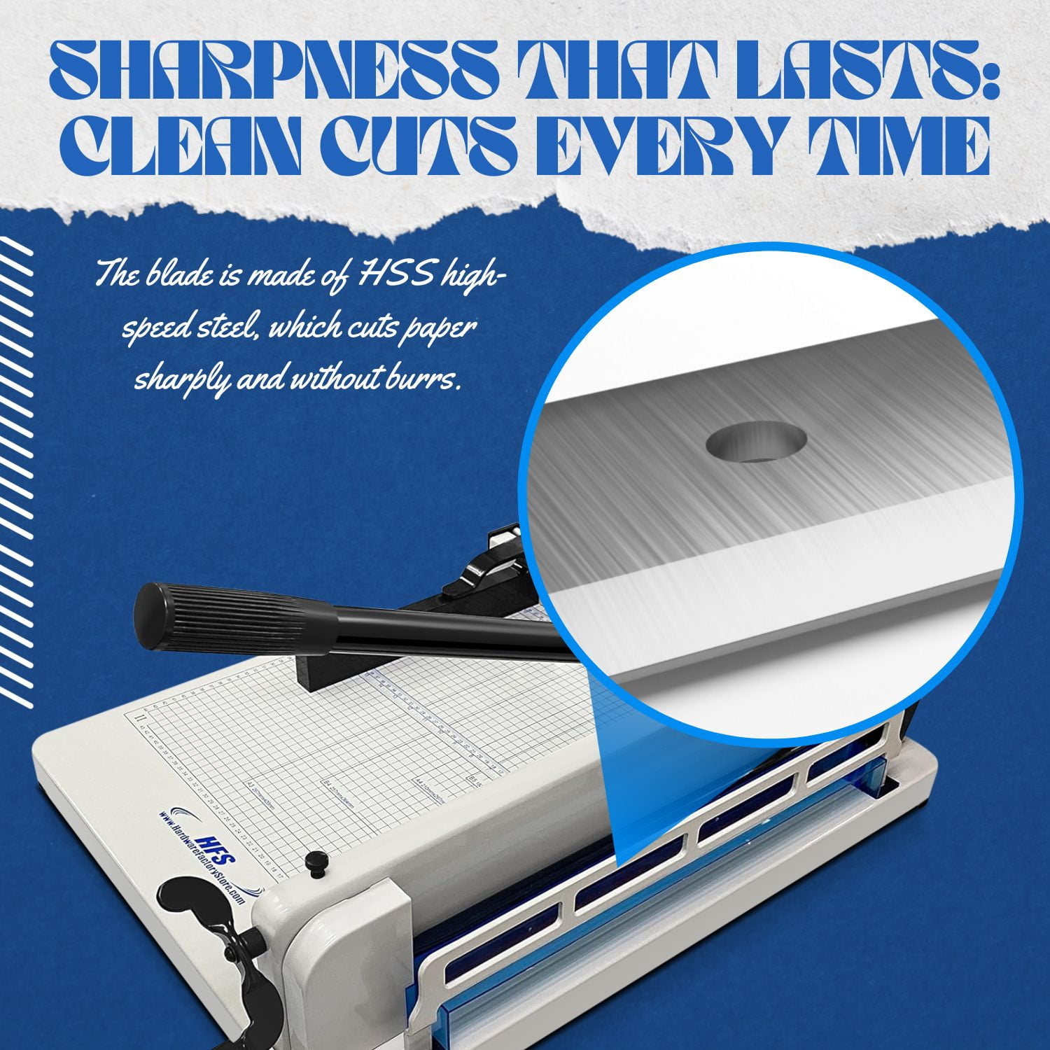 20" Trimmer Blade Replacement Heavy Duty Steel for Professional Industrial Guillotine Stack A3 Desktop Paper Cutter 400 Sheets All 20 inch Machine