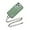 Green, variant on for iPhone 14 13 12 11 Pro Max Plus Mini Case, Luxurious Crocodile-Patterned Leather Phone Case, Double-Layer Card Slots, Fashion Chain Protector Cover(Off-White,14)